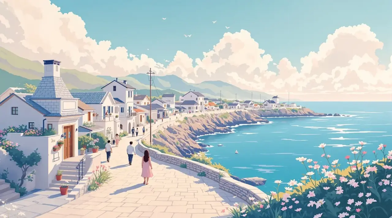 在济州岛，听一场海风